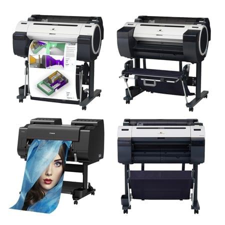 24" Model Canon Inks