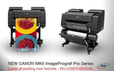 Canon release Pro Series MKII