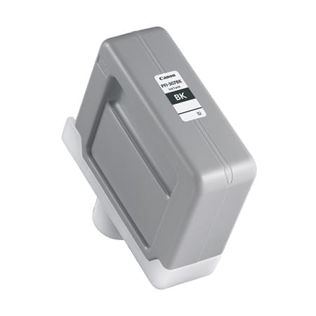 Canon PFI-307BK Black Ink Cartridge (330 ml) - Discontinued
