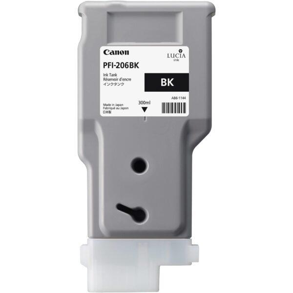Canon PFI-206BK Black - 300ml Ink Cartridge - Discontinued
