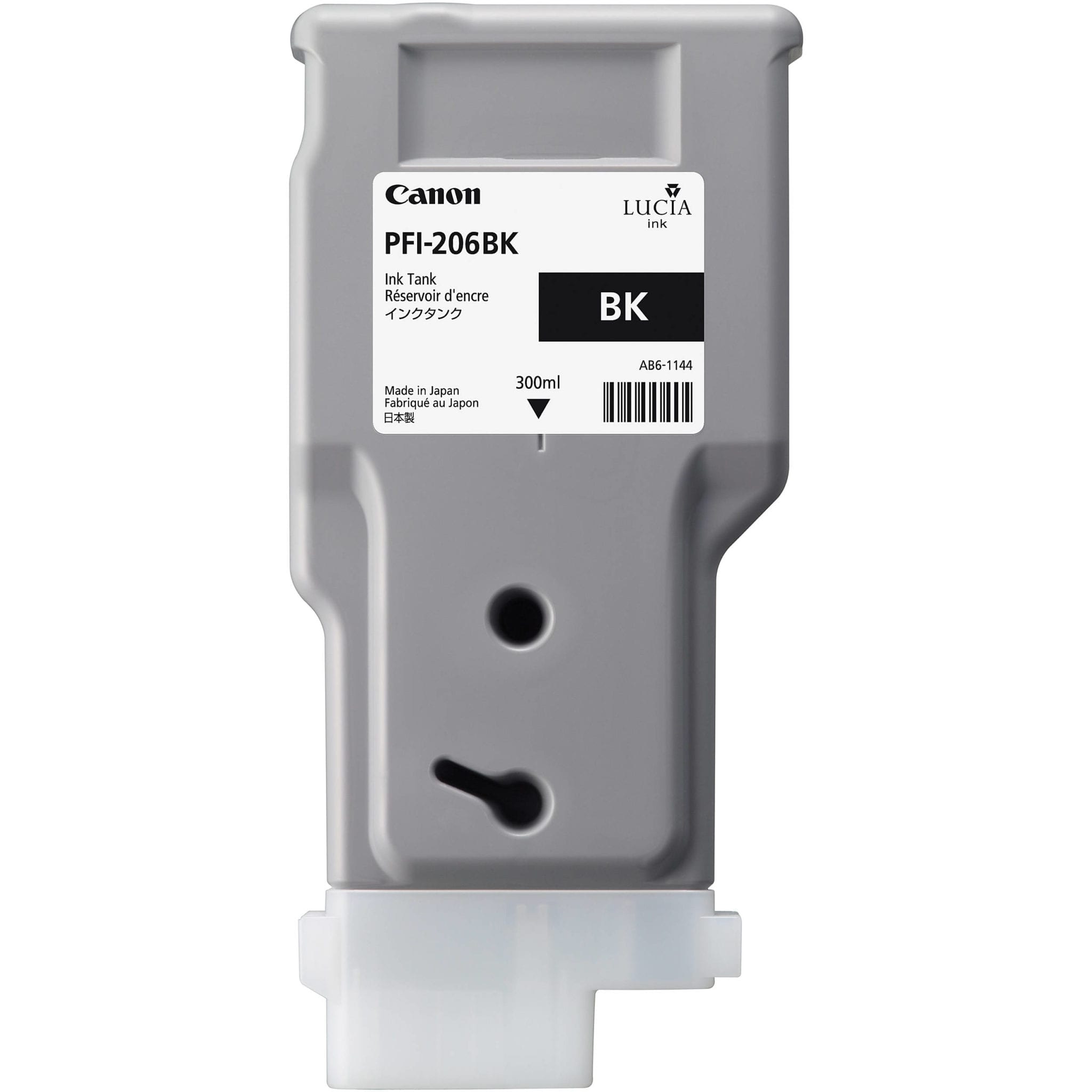Canon PFI-206BK Black - 300ml Ink Cartridge - Discontinued