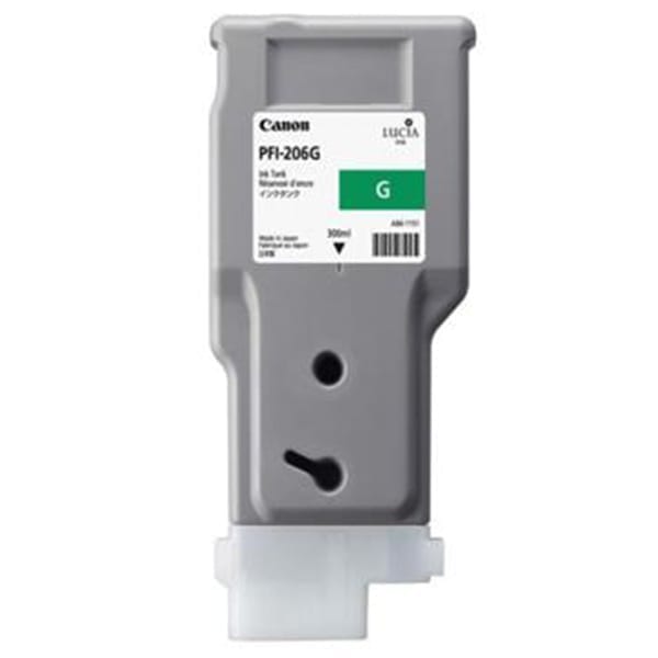 Canon PFI-206G Green - 300ml Ink Cartridge - Discontinued