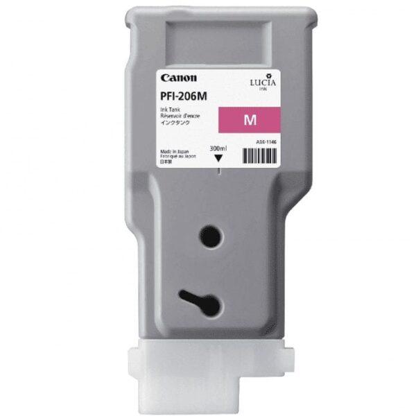 Canon PFI-206M Magenta - 300ml Ink Cartridge - Discontinued