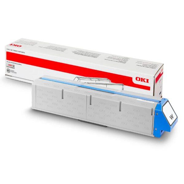 OKI 45536543 White (WT) Toner 10K Pages