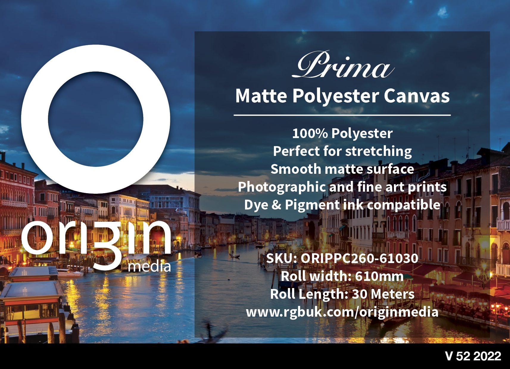 Origin Prima Polyester Canvas - Image 2