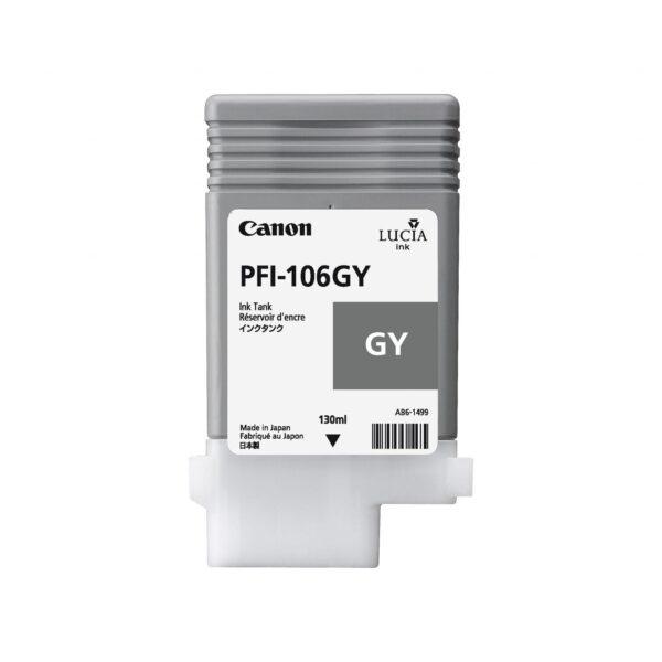 Canon PFI-106GY Grey - 130ml Ink Cartridge