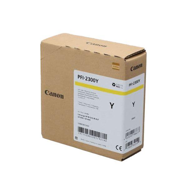 Canon PFI-2300Y Yellow Ink Cartridge (330ml)