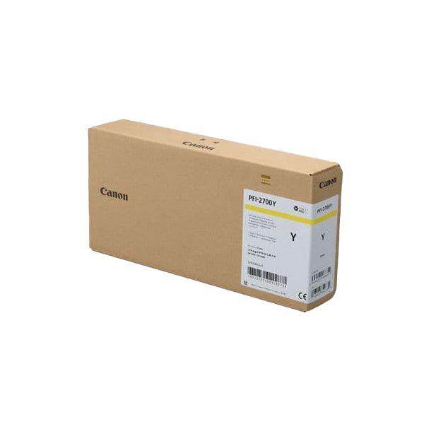 Canon PFI-2700Y Yellow Ink Cartridge (700ml)