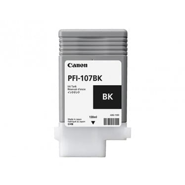 Canon PFI-107BK BLACK INK - 130ML