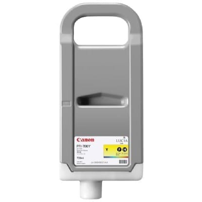 Canon PFI-706Y Yellow - 700ml Ink Cartridge