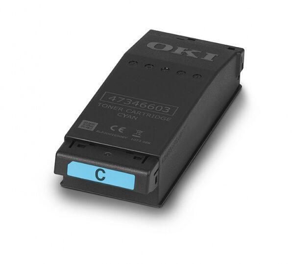 Genuine OKI Cyan Toner (6000 pages) for C650