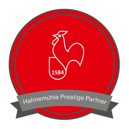 Hahnemühle fine art paper range overview showing different surfaces and print styles