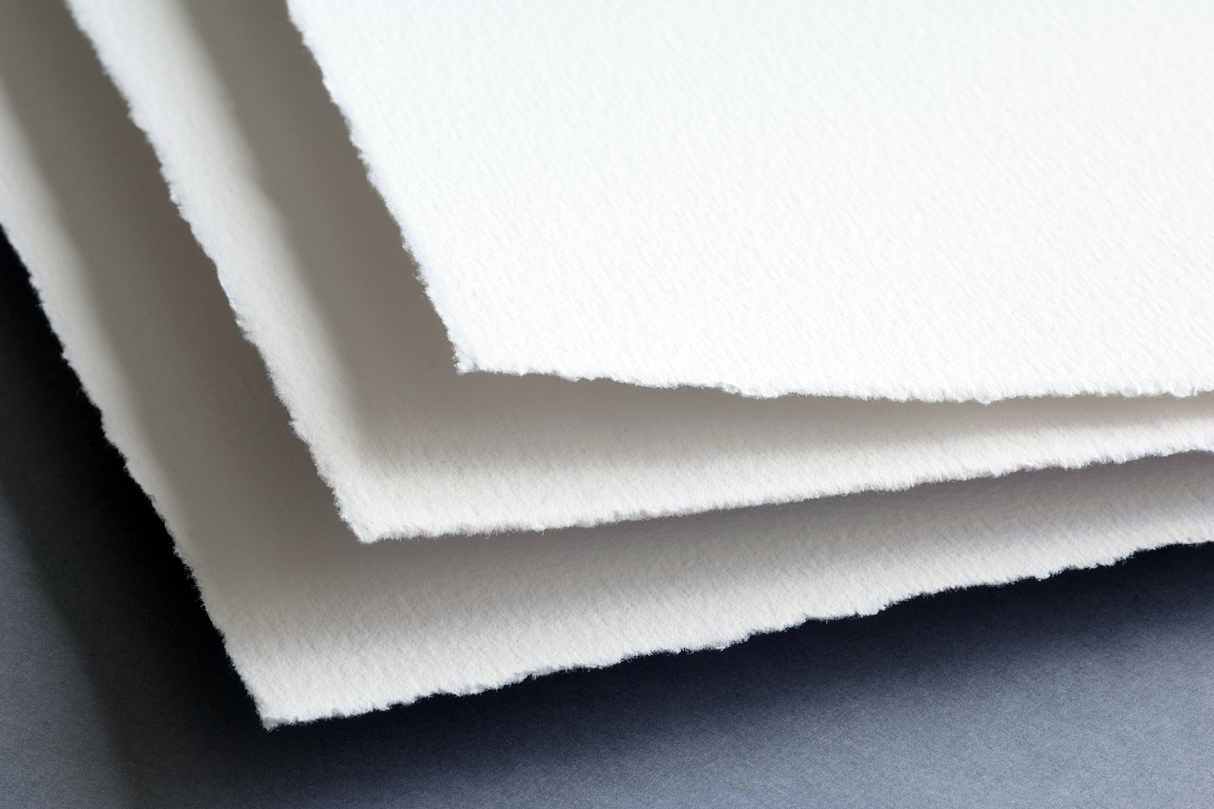 Hahnemühle William Turner fine art paper with deckle edge texture and artistic mood print